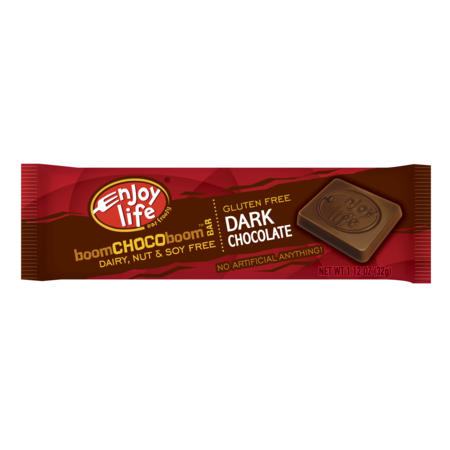 ENJOY LIFE Chocolate Bar  Dark Chocolate, PK24 F00726W
